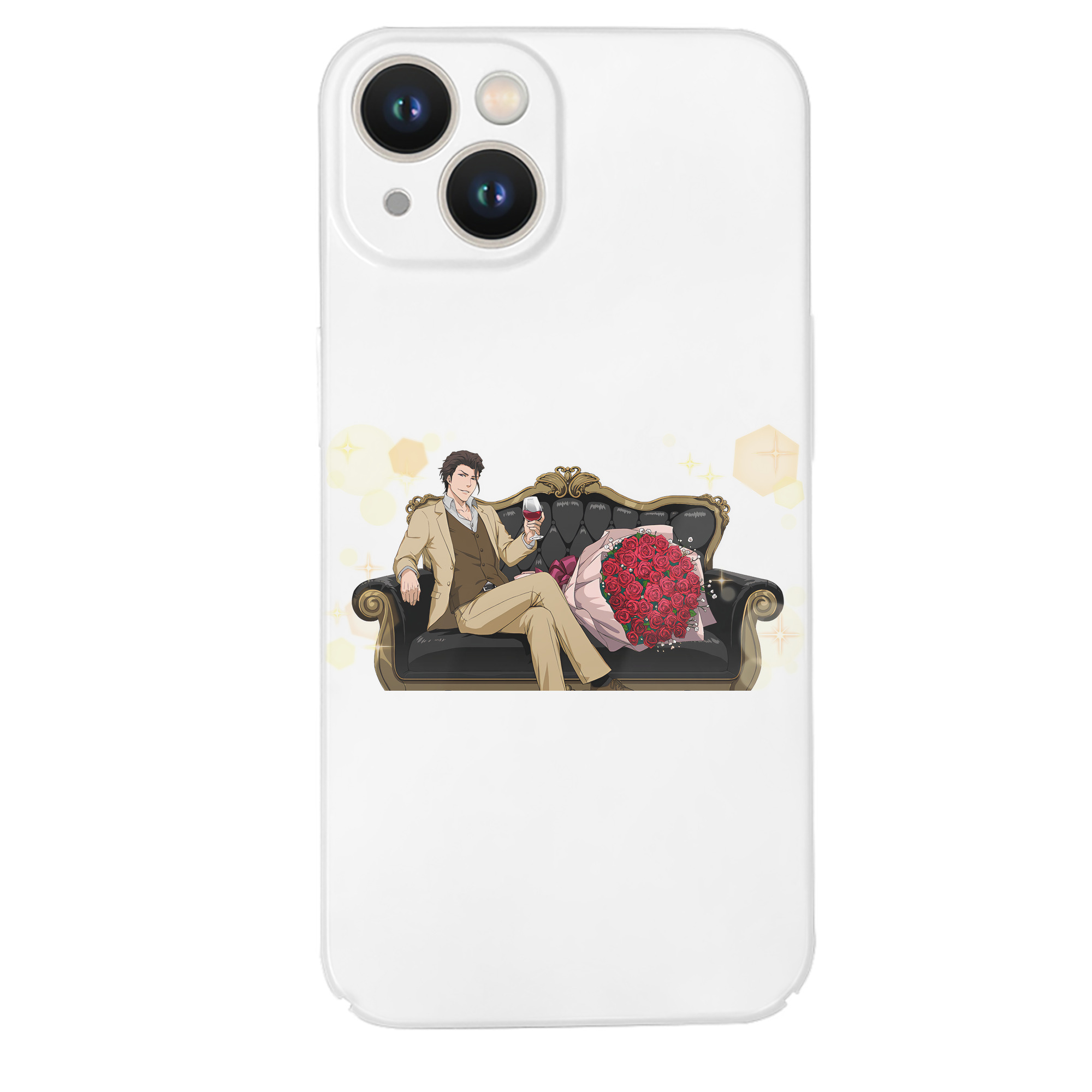 （画像用） ブリーチ 藍染 惣右介（あいぜん そうすけ） BLEACH Aizen Sousuke 【iPhone 14シリーズ対応】ハードケース